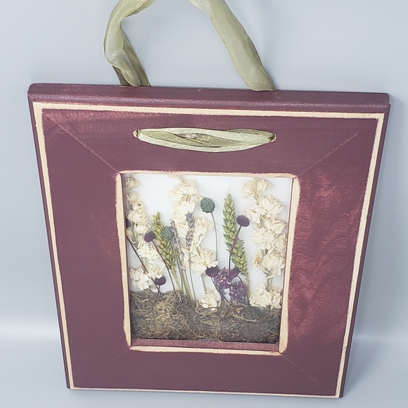 Framed "Dry Flower" Art - Picture 5 of 10